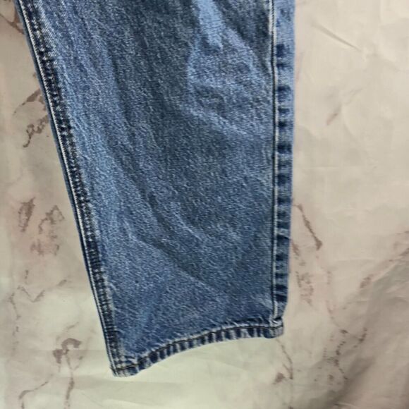 Carhartt Jeans Mens 42 X 32 Denim Relaxed Fit Medium Wash Straight Leg - Picture 3 of 10